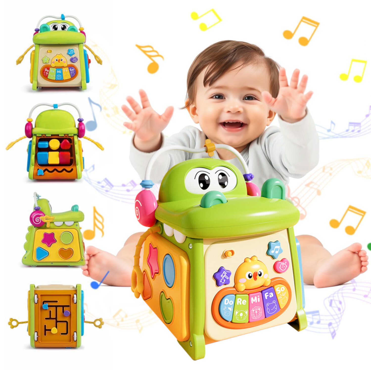 Toddler Toys 1 2 3 for Boys Girls, Learning Toys for 1+ Year Old, Baby Educational Toys for 12 24 Months Sytle-Carry