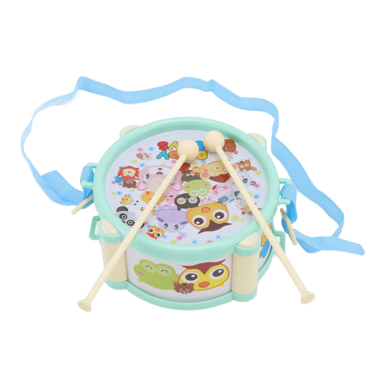 Toddler Musical Instruments Drum Toys, Strap Professional Toddler Kids Drum For Home For Toddler Green Ccdes