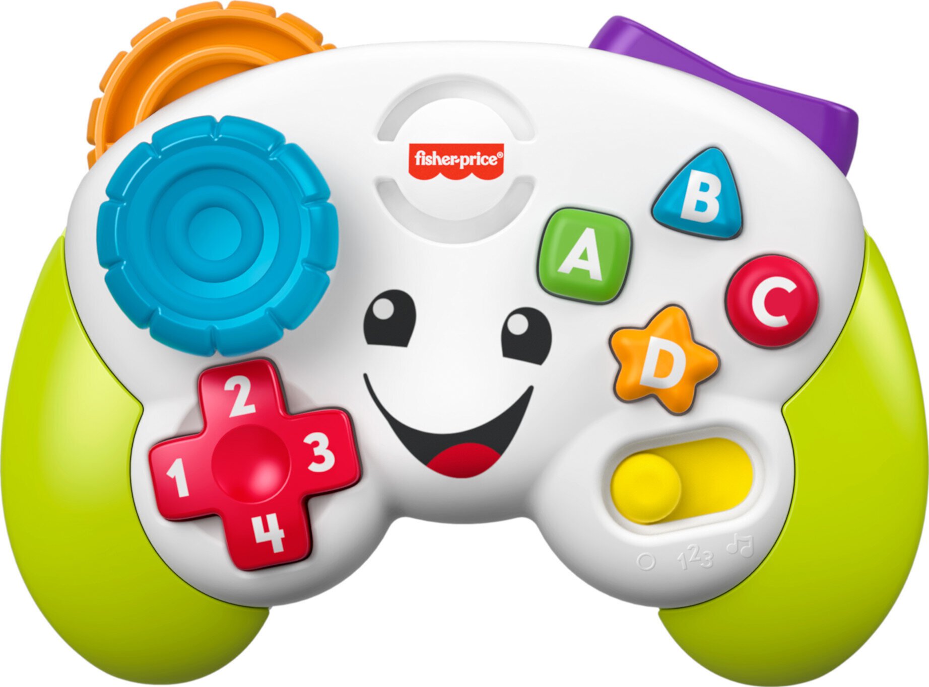 Fisher-Price Laugh & Learn Game & Learn Controller Musical Baby Toy with Lights, Green Visit the Fisher-Price Store