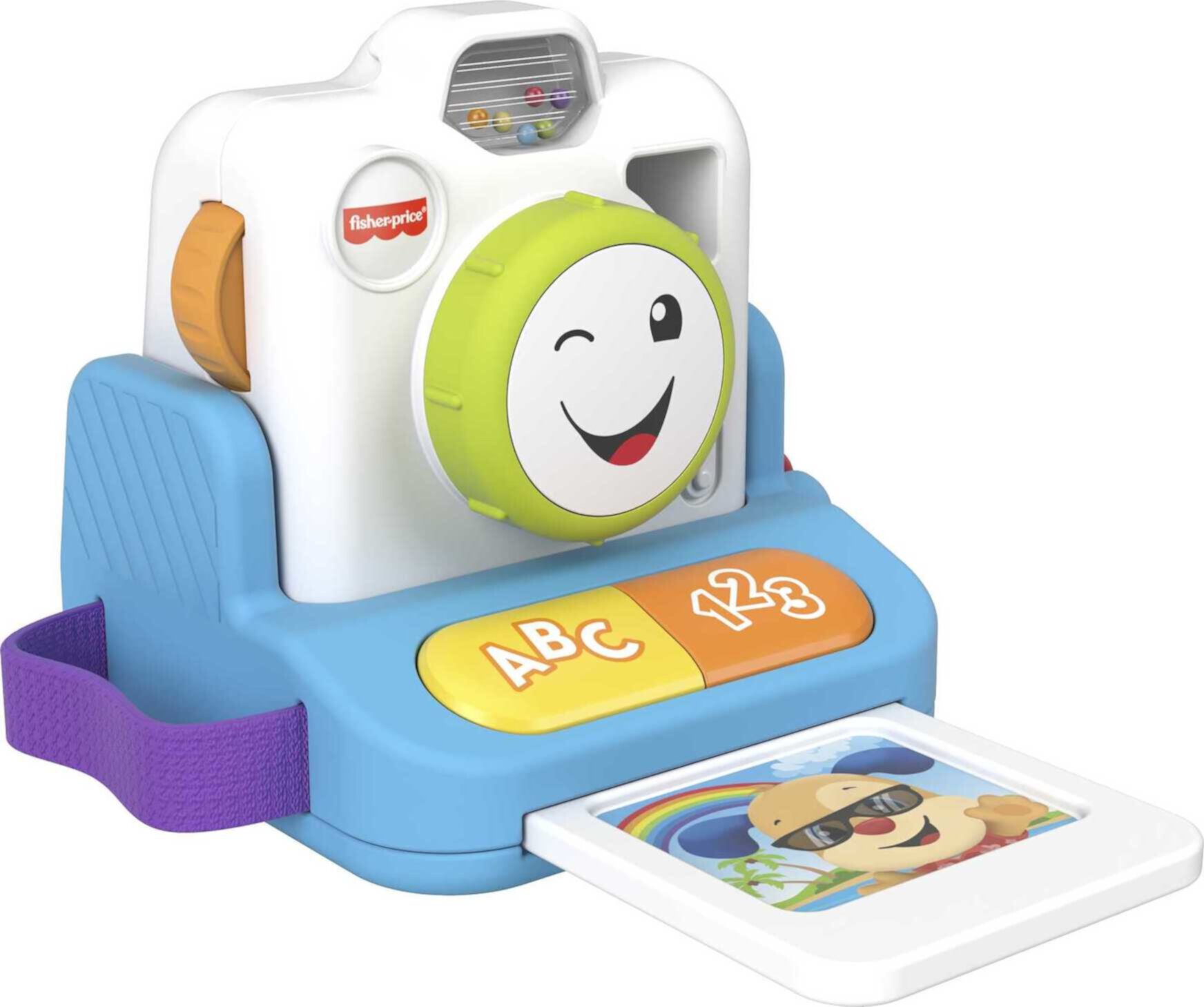 Fisher-Price Laugh & Learn Click & Learn Instant Camera, Musical Toy Fisher-Price