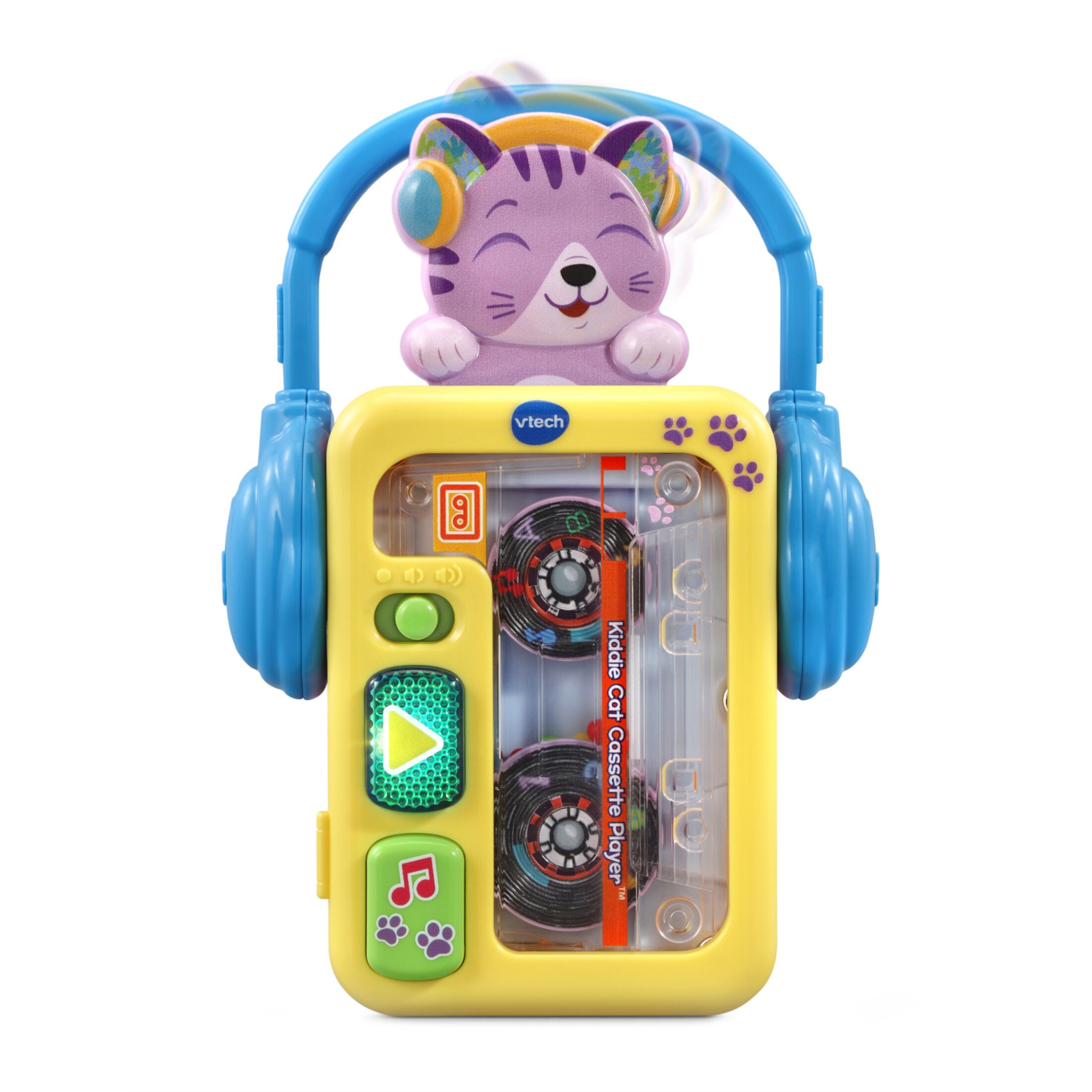 VTech Kiddie Cat Cassette Player™ Toy Musical Instruments Baby and Toddler Toys VTech