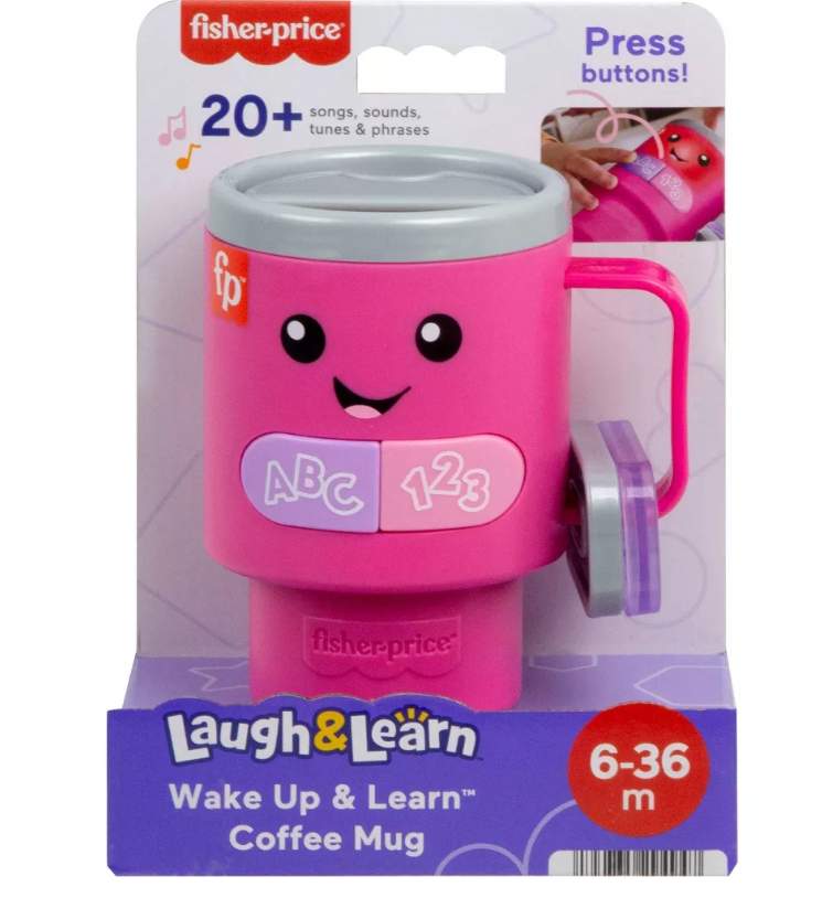 Fisher-Price PINK Laugh and Learn with Lights Music Coffee Mug Stanley Visit the Fisher-Price Store