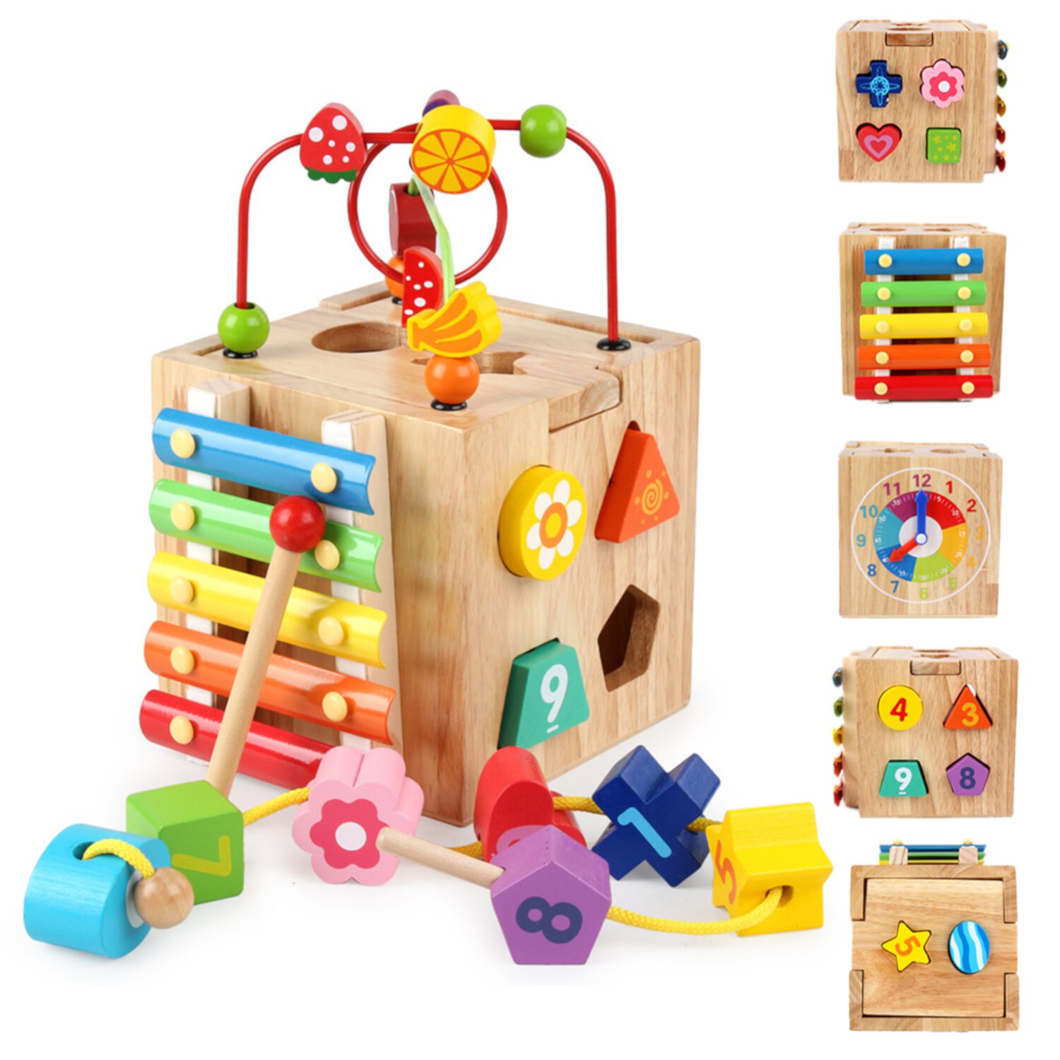 Montessori Toys for 1 Year Old, Baby Toys for 12-24 Months, Learning Educational Toys for 1 2 3 Year Old Boys Girls, Shape Sorting Toy for Toddlers 1-3 Visit the Suorfoxs Store