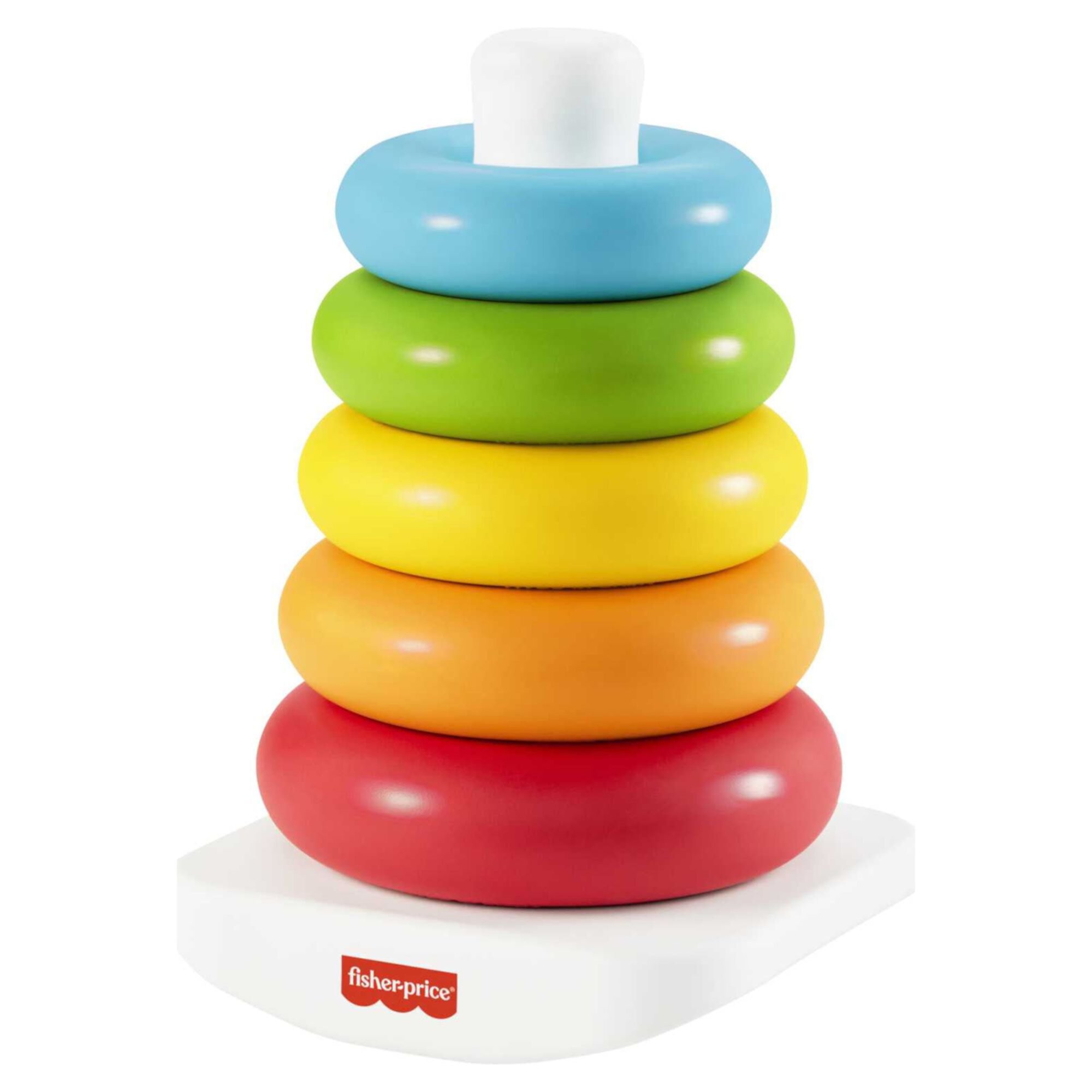 Fisher-Price Rock-a-Stack Ring Stacking Toy for Infants, Made with Plant-Based Materials Visit the Fisher-Price Store