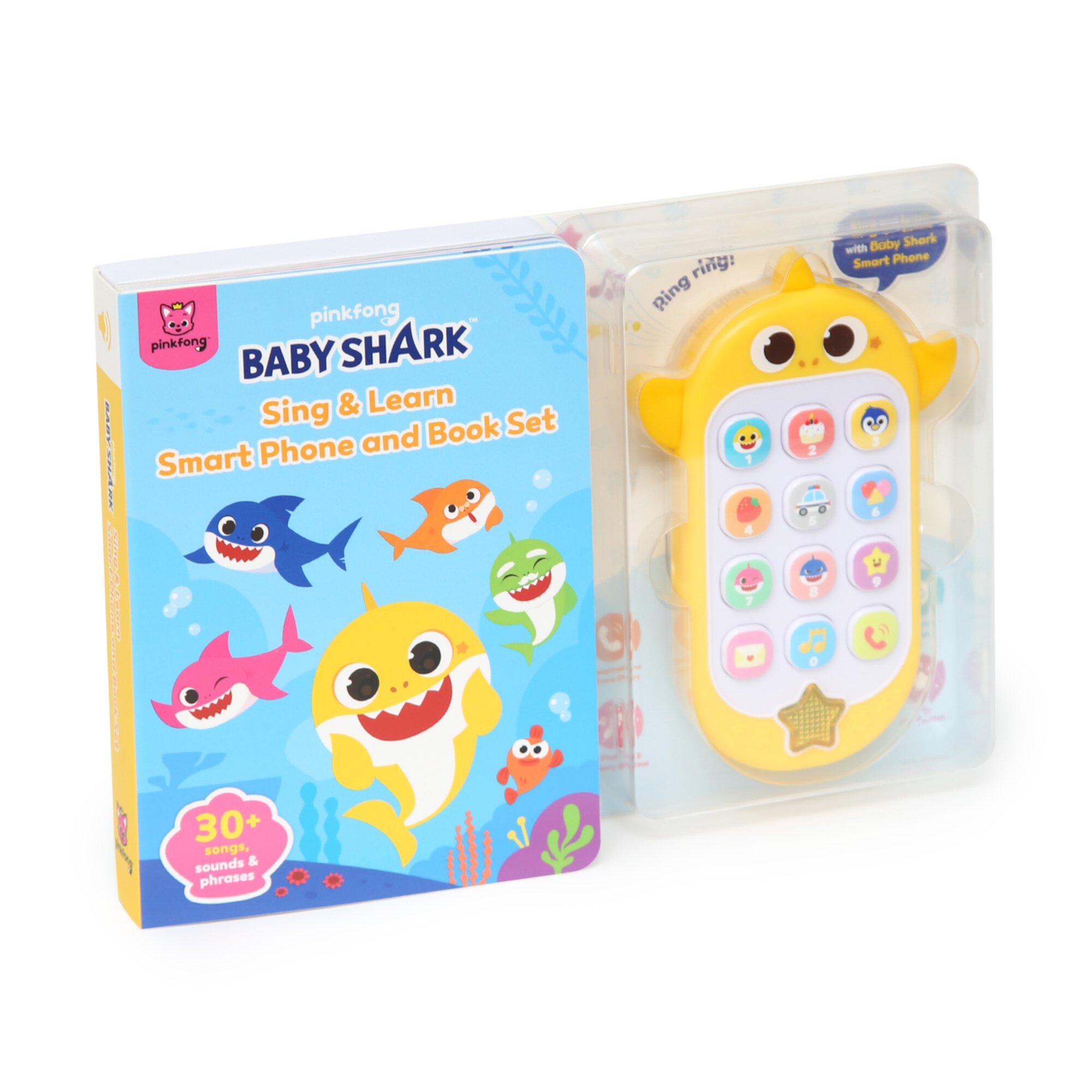 Pinkfong Baby Shark Sing & Learn Smart Phone and Book Set Baby Shark