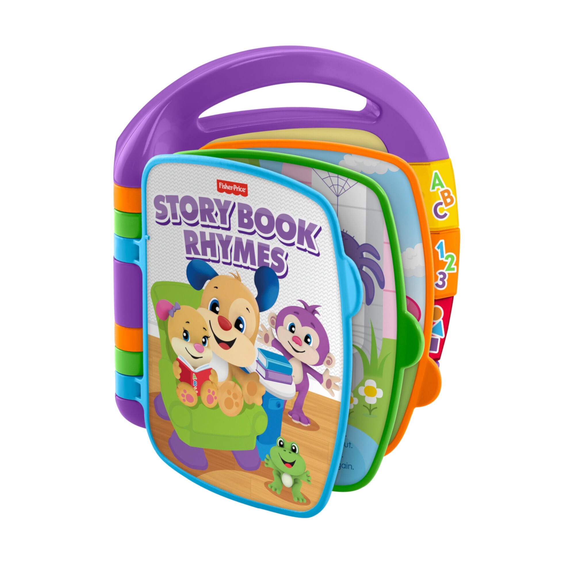 Fisher-Price Laugh & Learn Storybook Rhymes Musical Electronic Learning Toy for Baby & Toddler Fisher-Price