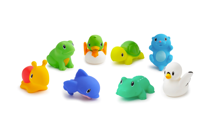 Munchkin® Lake™ Squirts Baby and Toddler Bath Toy, 8 Pack, Unisex Visit the Munchkin Store