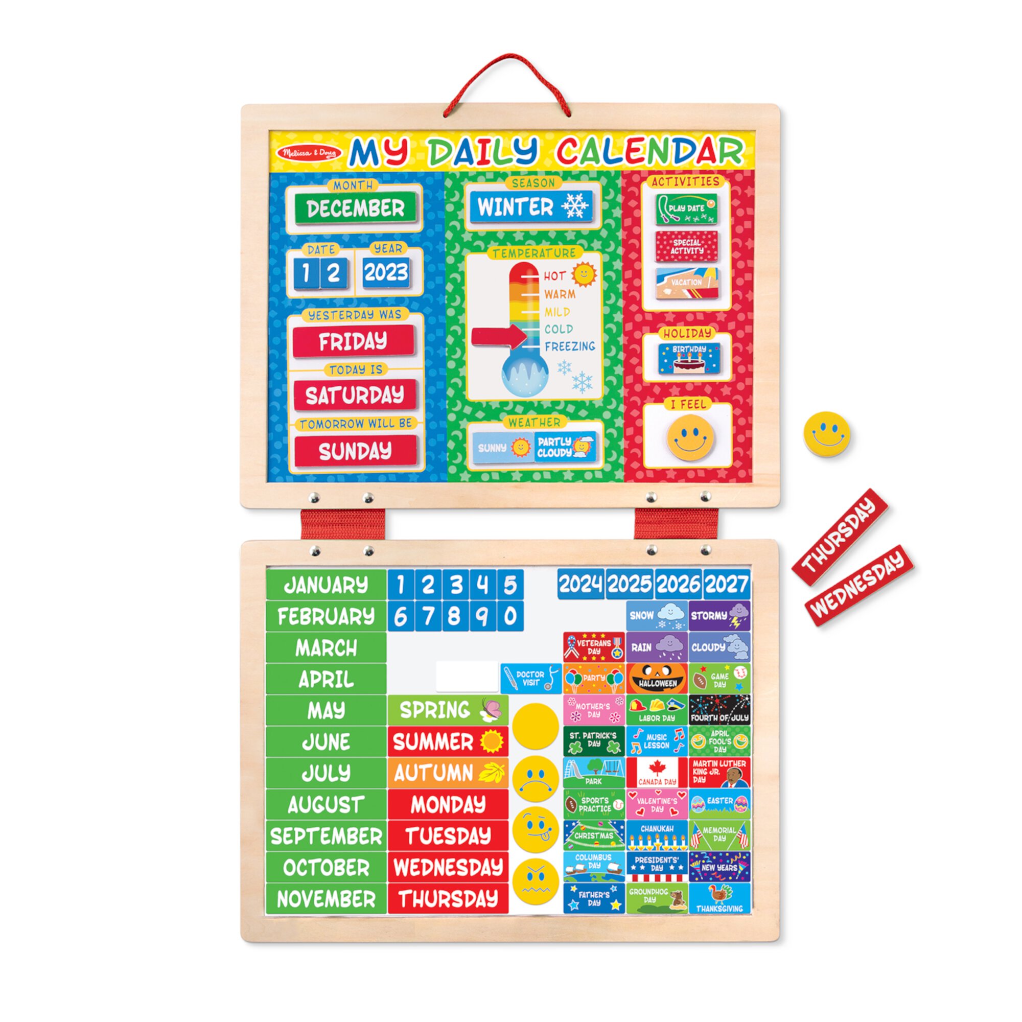 Melissa & Doug My First Daily Magnetic Calendar Melissa & Doug