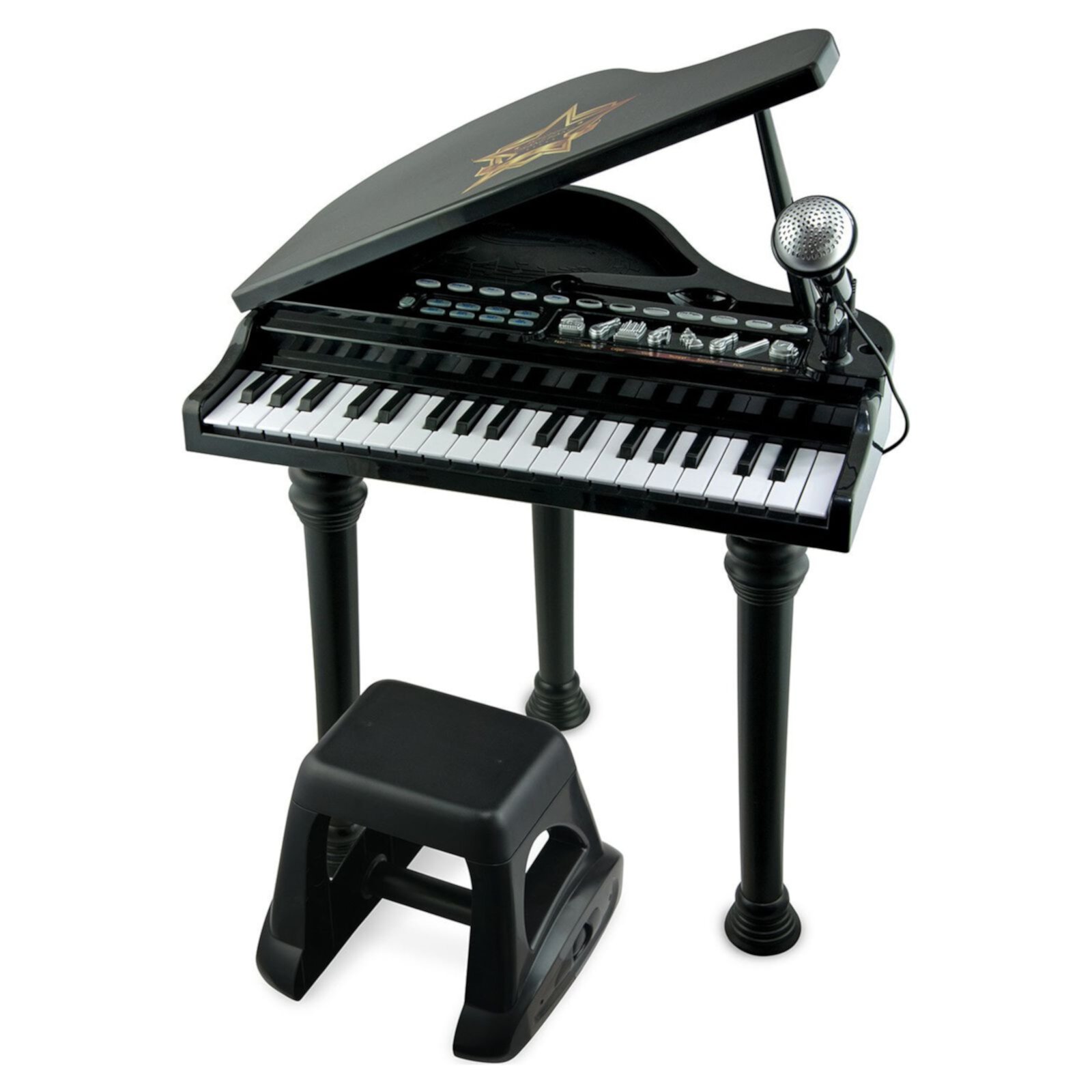 Constructive Playthings Winfun Symphonic Grand Piano with Concert Seat - Unisex Toy Recommended for Ages 3 Years and up. Winfun