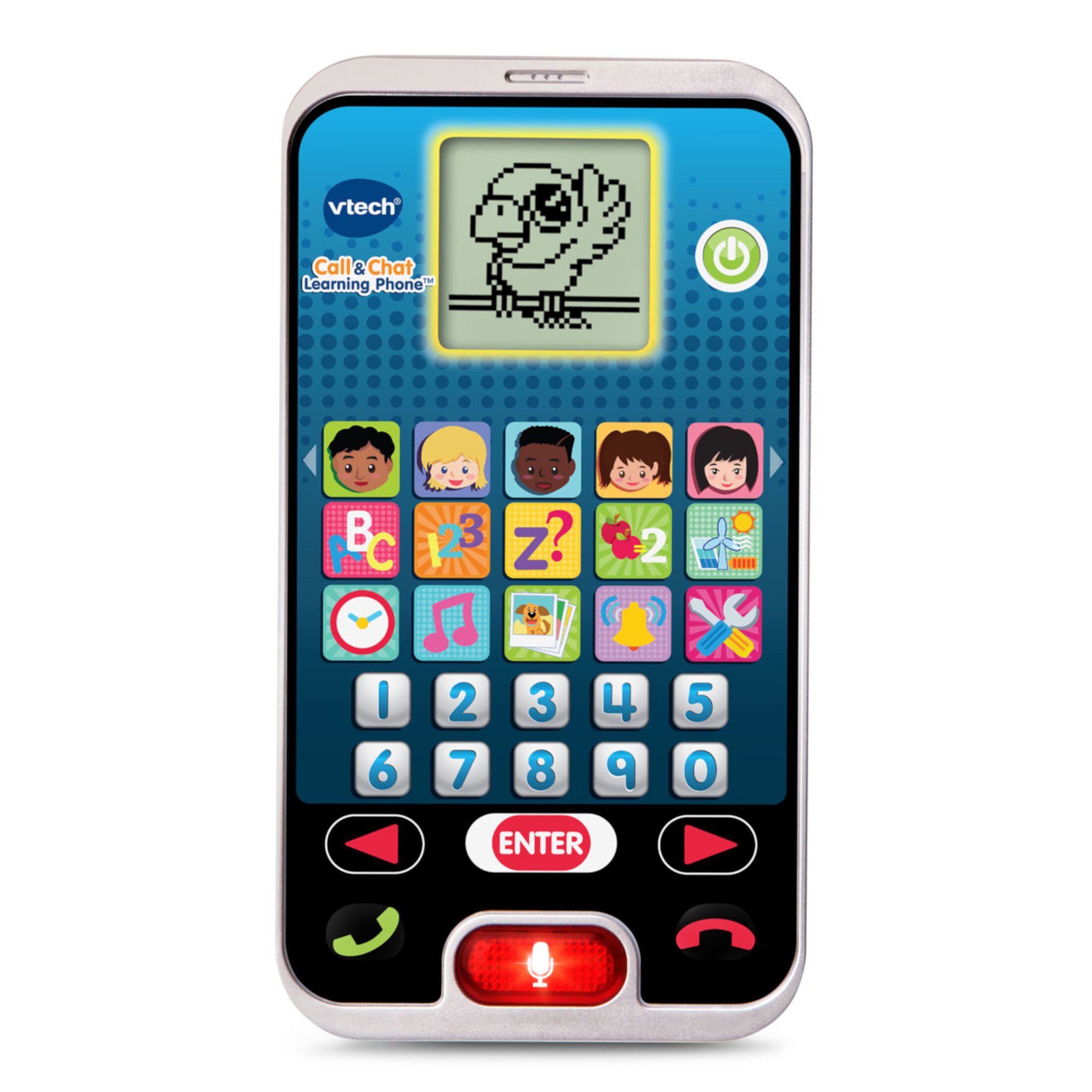 VTech Call and Chat Learning Phone Toy Phones Baby and Toddler Toys Visit the VTech Store