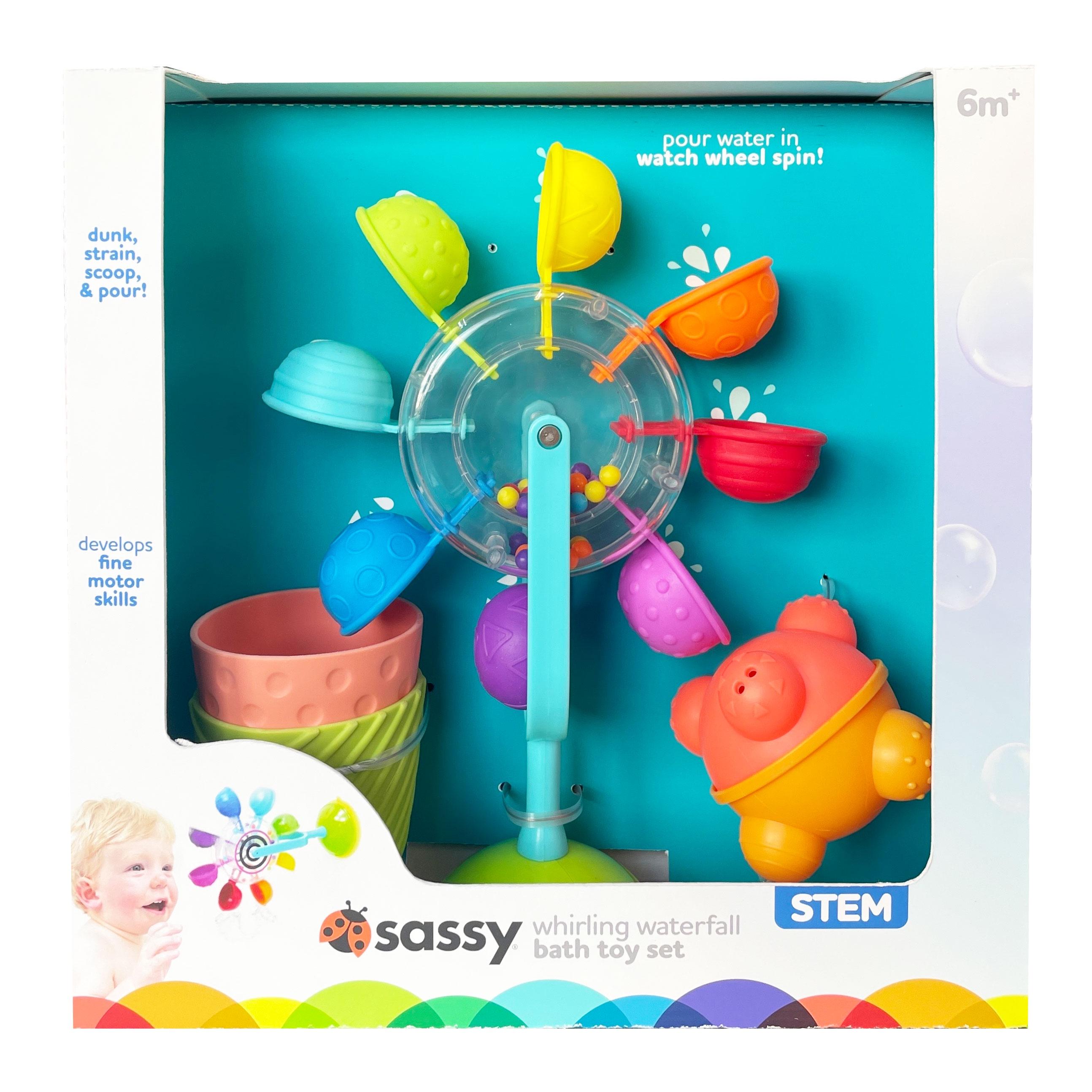 Sassy Whirling Waterfall Bath Gift Set Sassy