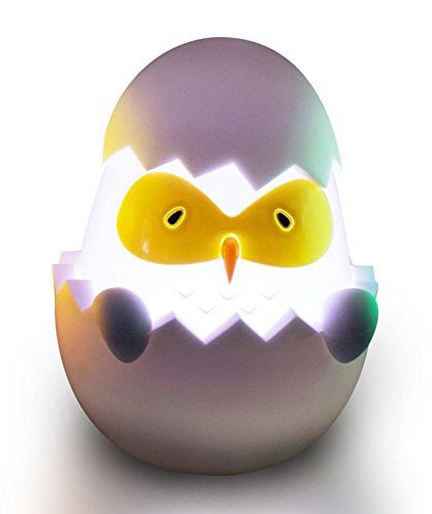 Eggies Fun Light Up Bath Toys For Toddlers, Kids & Babies (Owl) Visit the Mobi Store