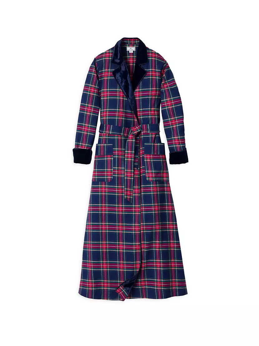 Женский Халат Petite Plume Long Windsor Tartan Petite Plume