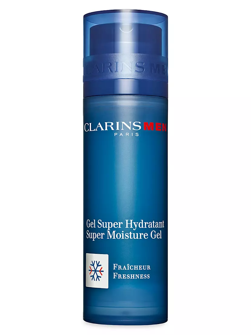 CLARINSMEN Super Hydrating Moisturizer Cooling Gel, All Skin Types Clarins