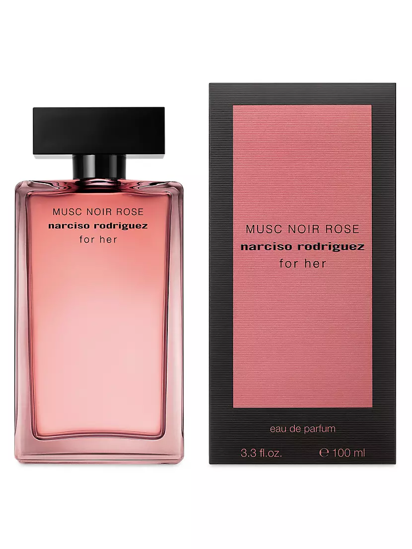 Парфюмерная вода Musc Noir Rose с нотками бергамота и мускуса, 100 мл Narciso Rodriguez