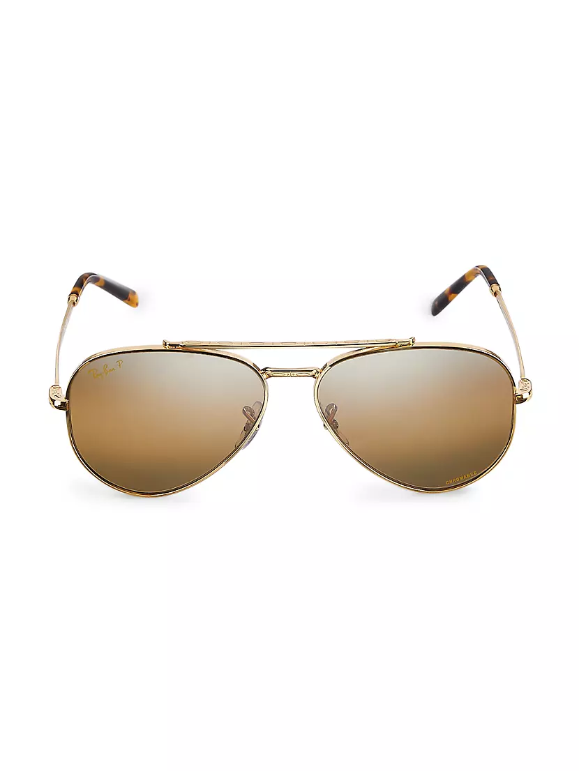 Солнцезащитные очки Ray-Ban 58MM Aviator Ray-Ban