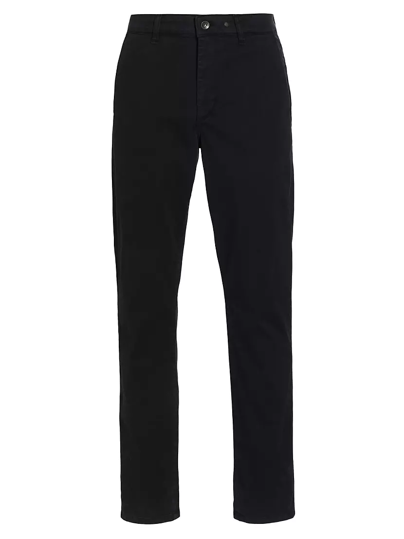 Узкие брюки chinos Fit 2 Stretch из смесового хлопка Rag & Bone с четырьмя карманами Rag & Bone