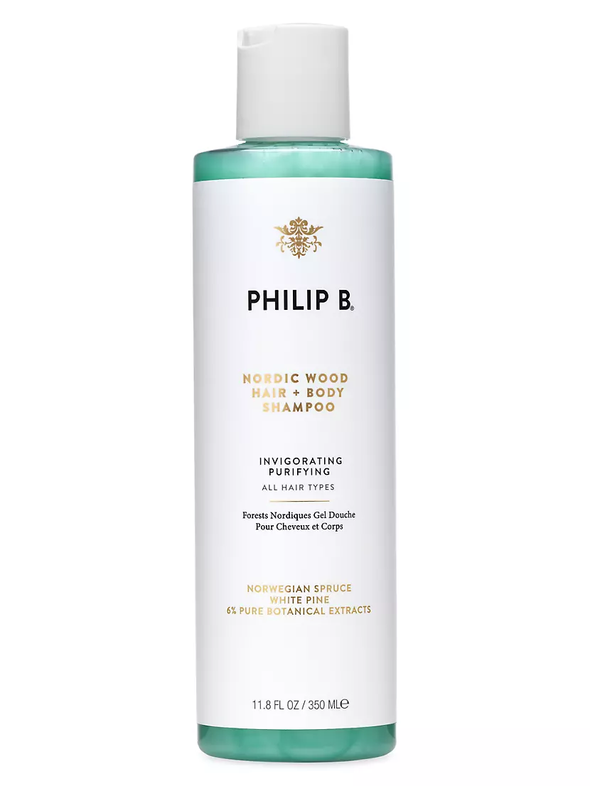 Nordic Wood Hair + Body Shampoo Philip B