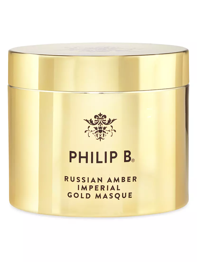 Russian Amber Imperial Gold Masque Philip B