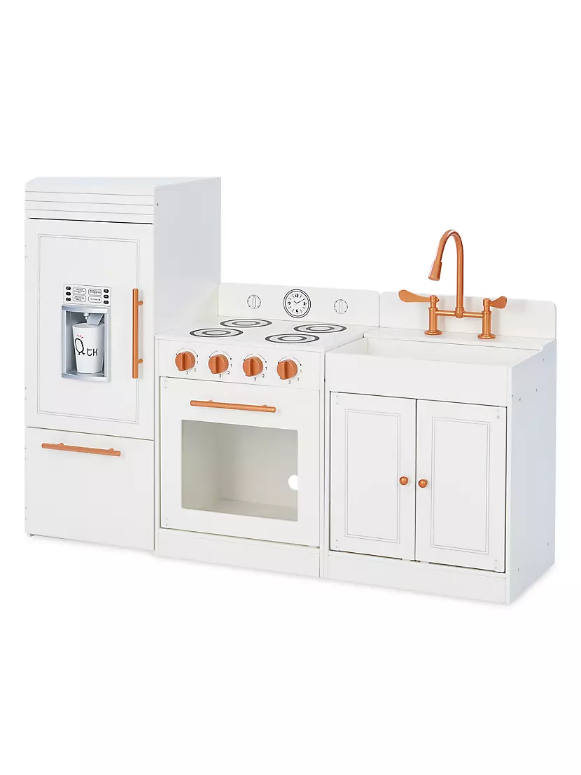 Современная игровая кухня Kid's Little Chef Paris для детей от 3 лет, MDF, 112 x 30 x 81 см Teamson