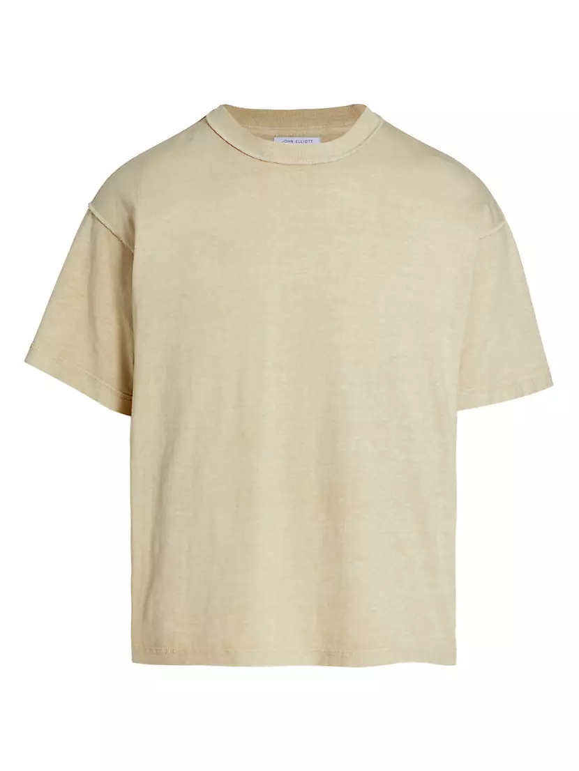 Reversed Cropped T-Shirt John Elliott