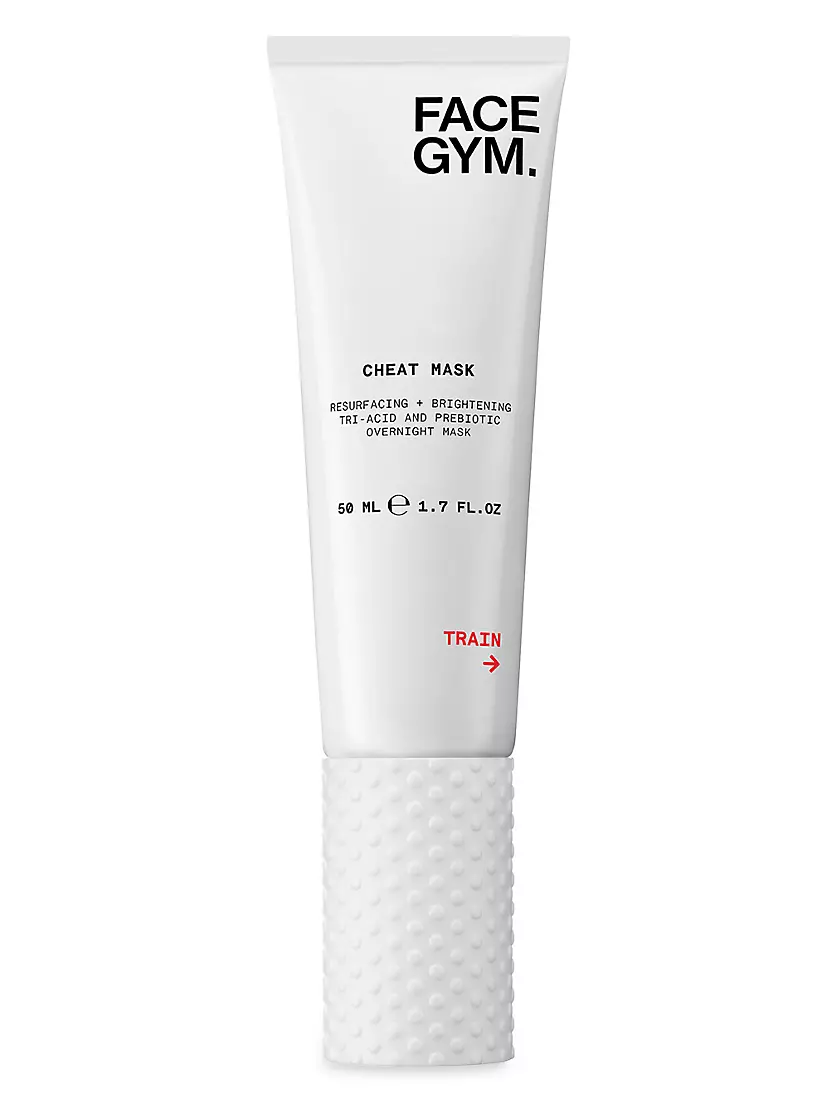 Cheat Mask, Resurfacing &amp; Brightening Tri-Acid &amp; Prebiotic Overnight Mask FaceGym