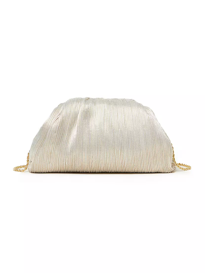 Сумка клатч Loeffler Randall Bailey Pleated Metallic Frame Loeffler Randall