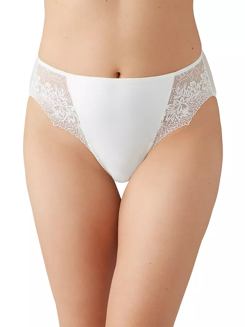 Side Note Floral Lace Full-Coverage Briefs Wacoal