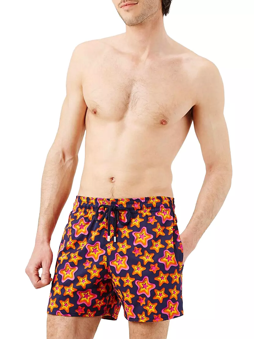 Stars Gift Stretch Swim Shorts Vilebrequin