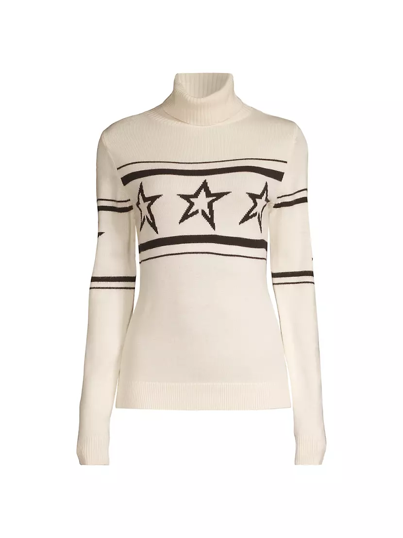 Intarsia Knit Chopper Sweater Perfect Moment