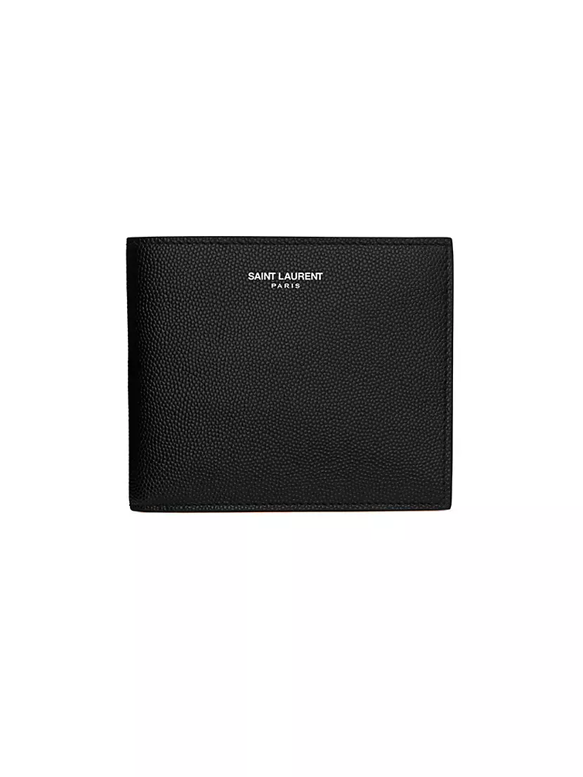 Кардхолдер Saint Laurent East West Wallet In Grain De Poudre Embossed Leather Saint Laurent