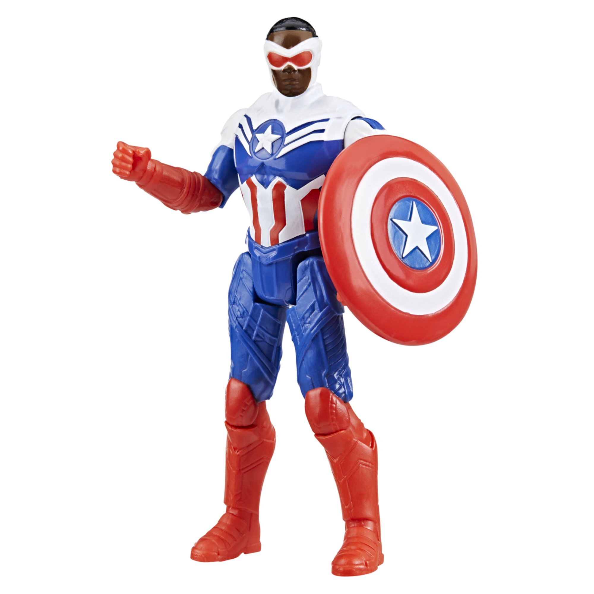 Marvel Avengers Epic Hero Series Captain America 4" Action Figure, Christmas Stocking Stuffers for Kids, 4+ Marvel