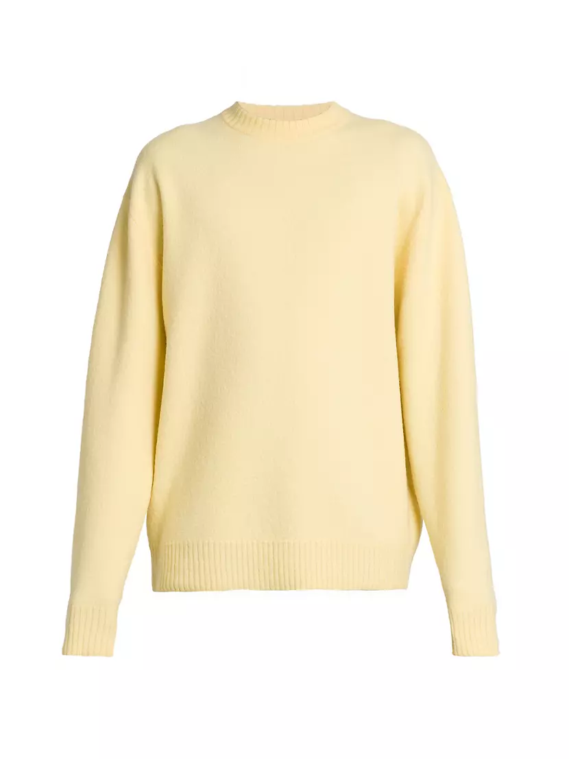 Мужской Свитер Jil Sander Wool Crewneck Jil Sander