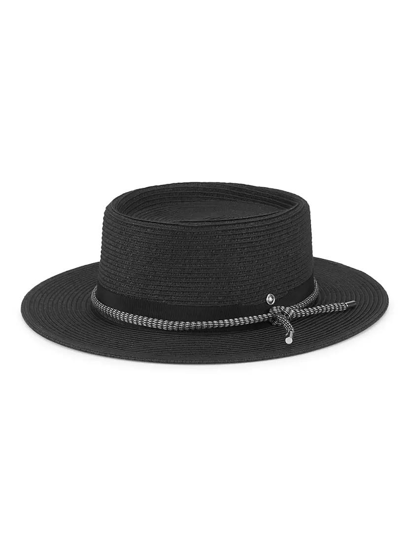 Шляпа федора Rag & Bone Somer Straw Fedora Rag & Bone