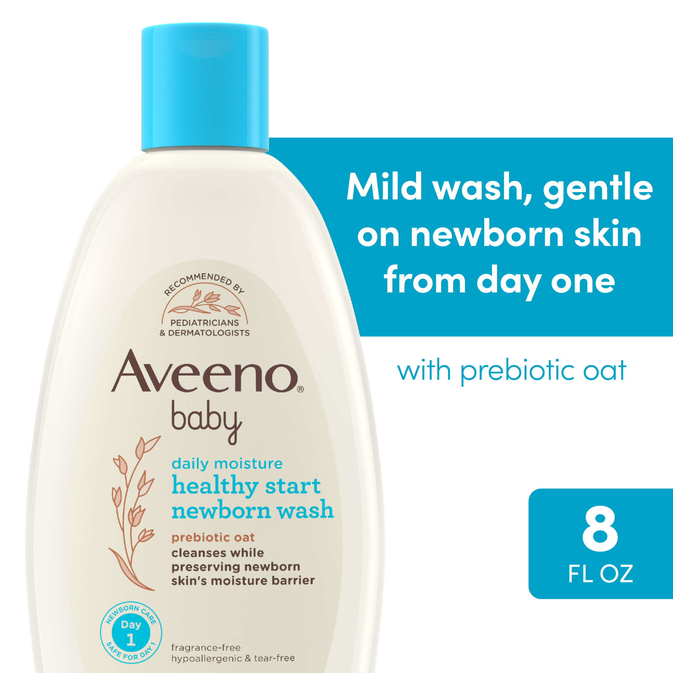 Aveeno Baby Healthy Start Nourishing Newborn Baby Body Wash, 8 fl. oz Aveeno