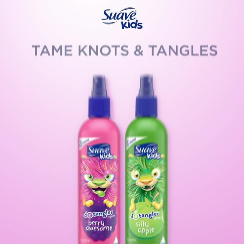 Suave Kids 3-in-1 Shampoo, Conditioner & Body Wash, Silly Apple, Tear Free Formula, 40 fl oz Suave