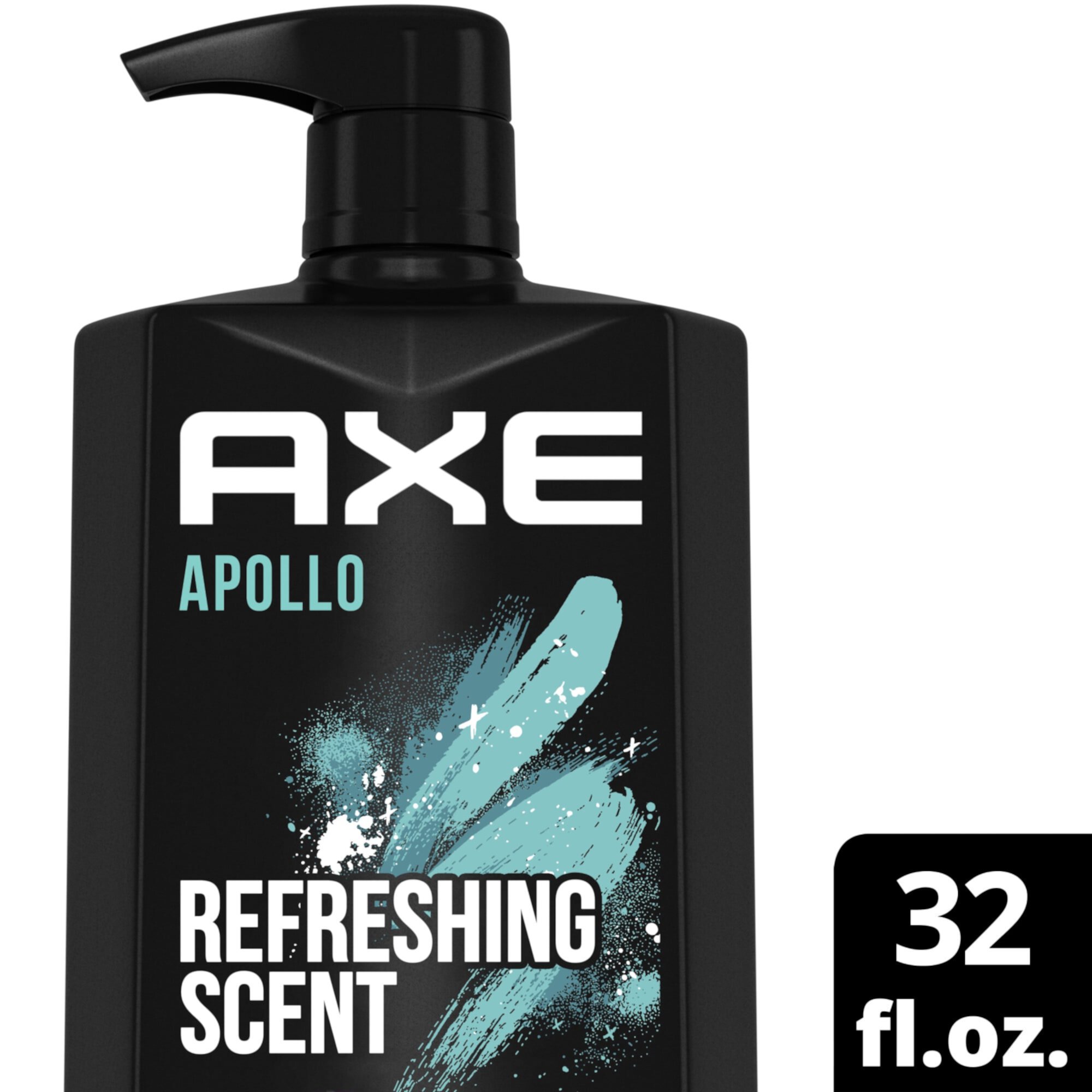 Axe Apollo Refreshing Daily Use Men's Body Wash, Sage and Cedarwood, 32 fl oz Axe