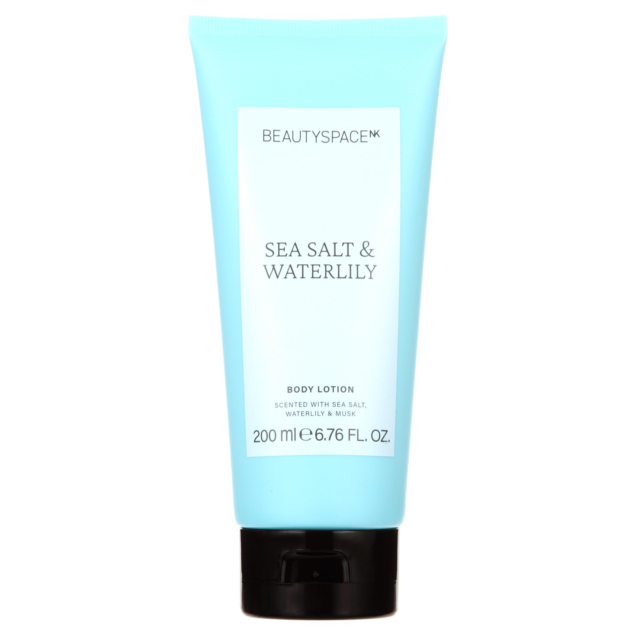 BEAUTYSPACE Body Lotion Cream Moisturizer for Dry Skin, Sea Salt and Waterlily, 6.76 fl oz BEAUTYSPACE