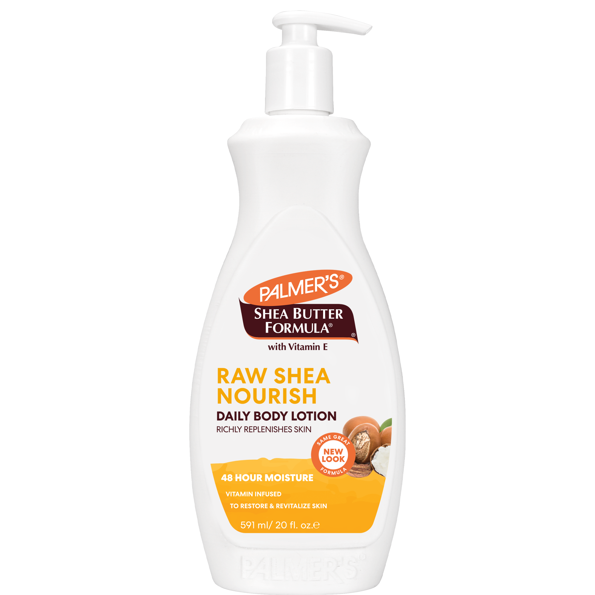 Palmer's Shea Butter Formula Raw Shea Nourishing Body Lotion for Dry Skin, 20 fl.oz. Palmer's