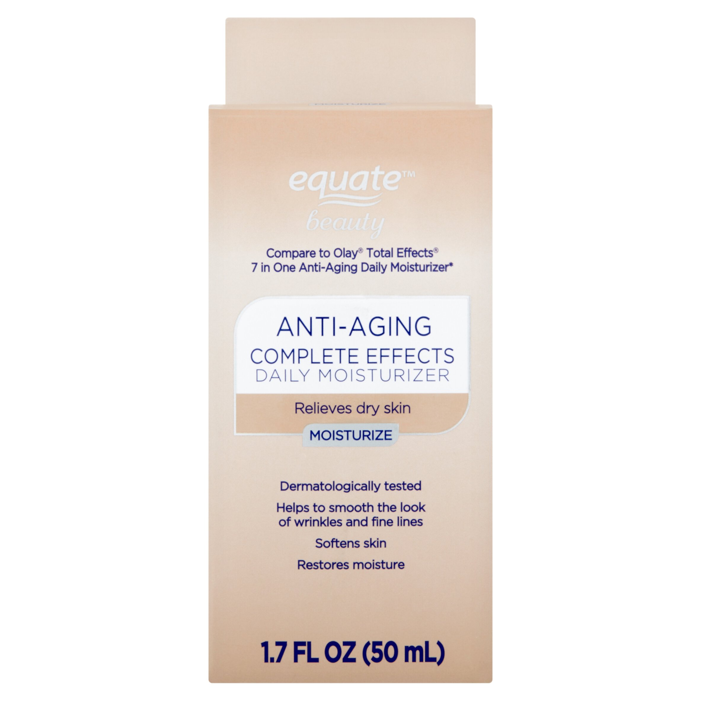 Equate Beauty Anti-Aging Complete Effects Daily Moisturizer, 1.7 fl oz Equate