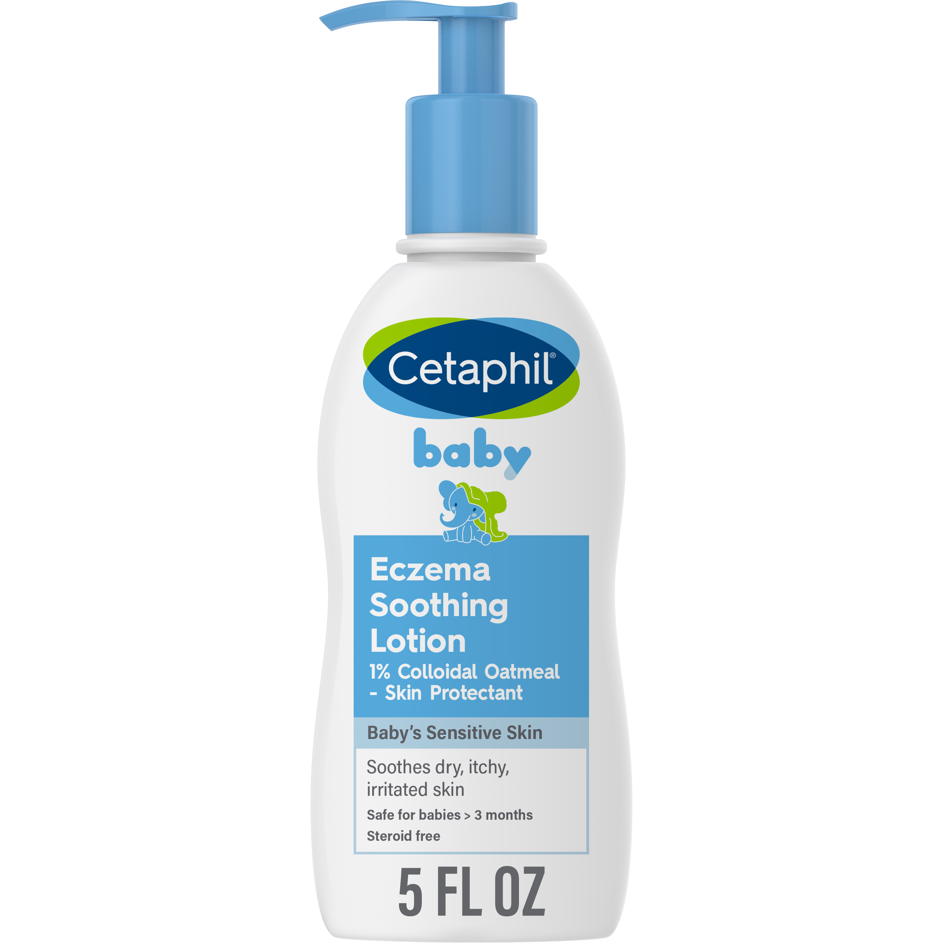 Cetaphil Baby Eczema Soothing Lotion con Avena Coloidal para Piel Seca, con Picazón E Irritada, 5 oz Cetaphil