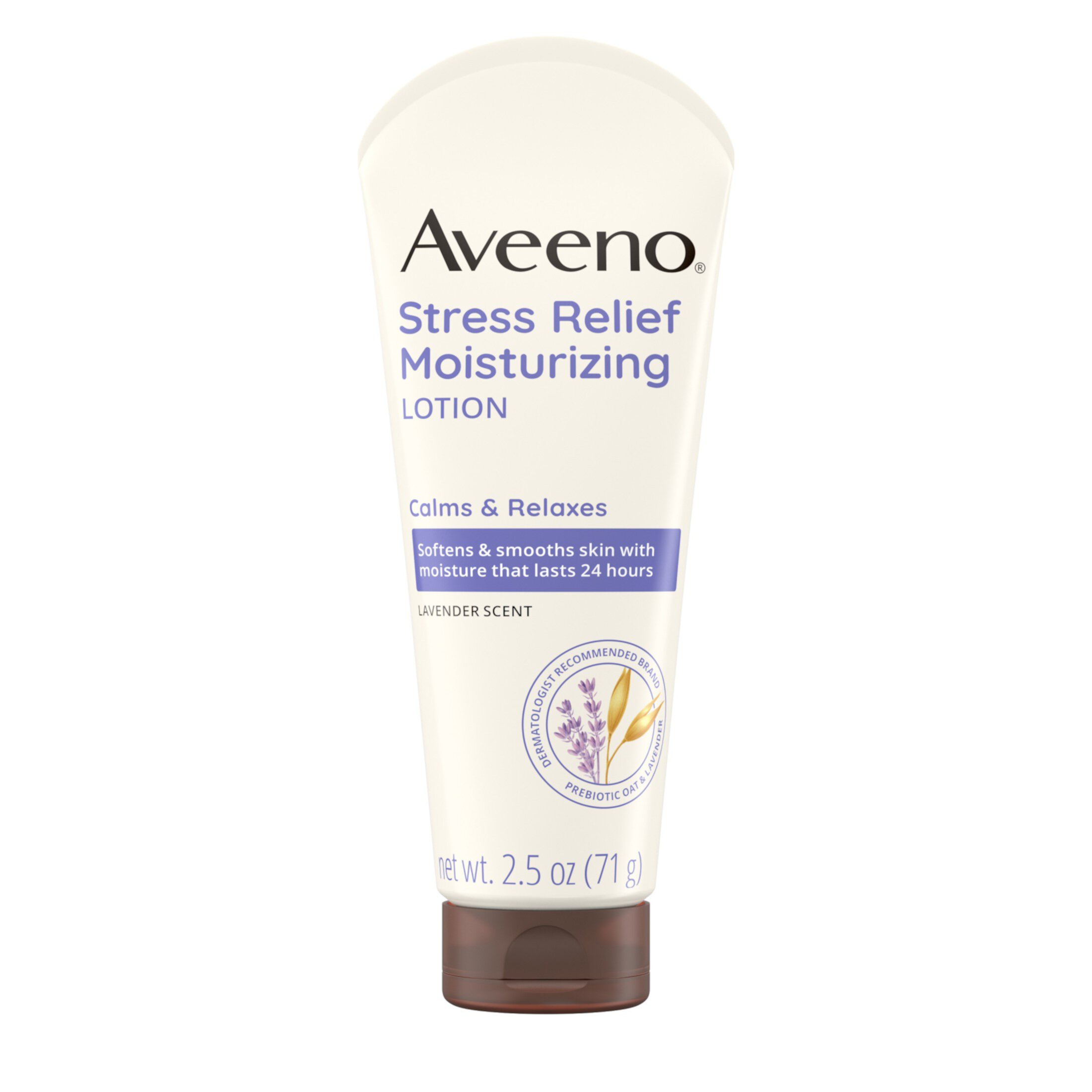 Aveeno Stress Relief Moisturizing Lotion, Lavender Scent, 2.5 fl. oz Aveeno