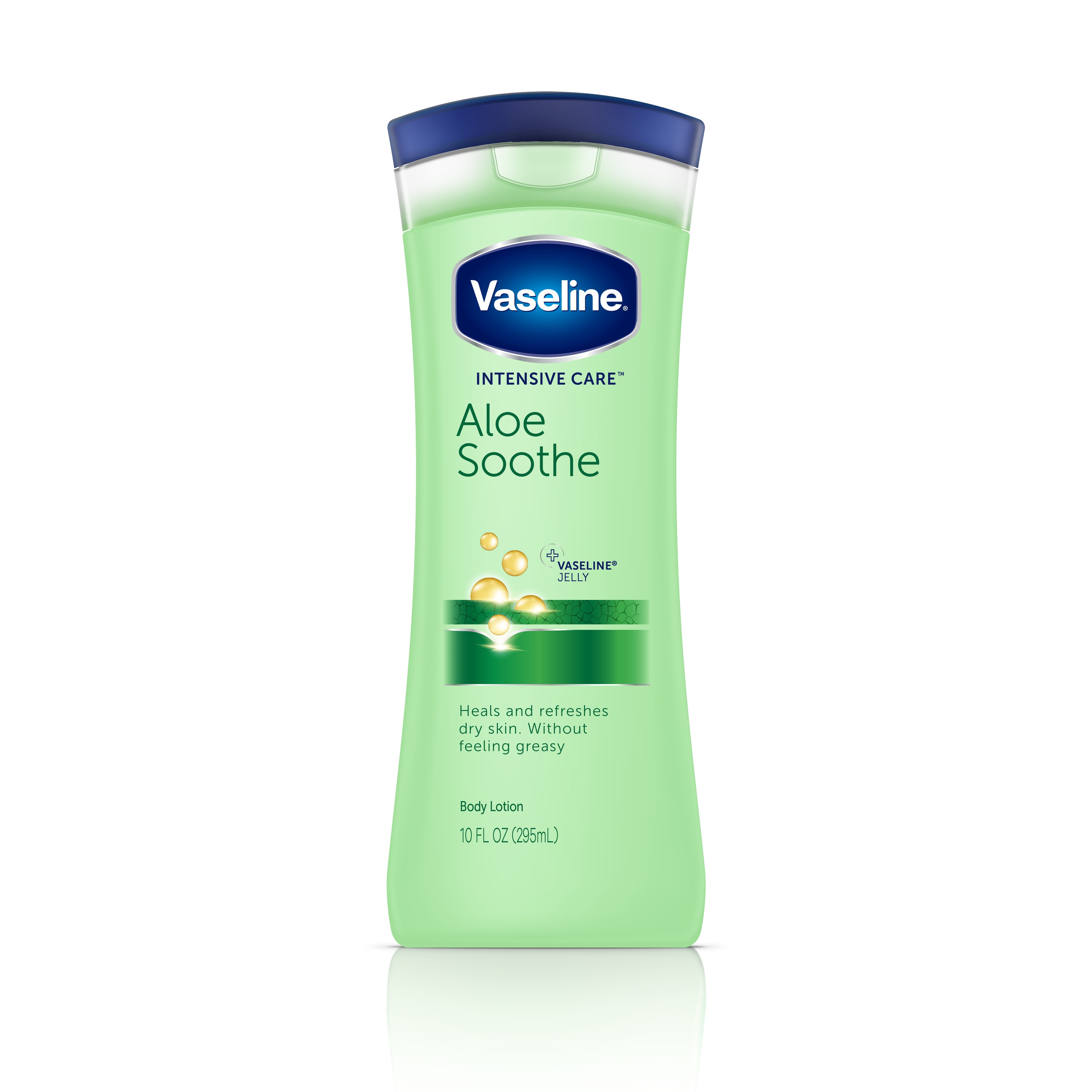 Vaseline Intensive Care Women's Hand & Body Lotion Hydrating Dry Skin with Aloe Vera Extract, 10 oz Vaseline