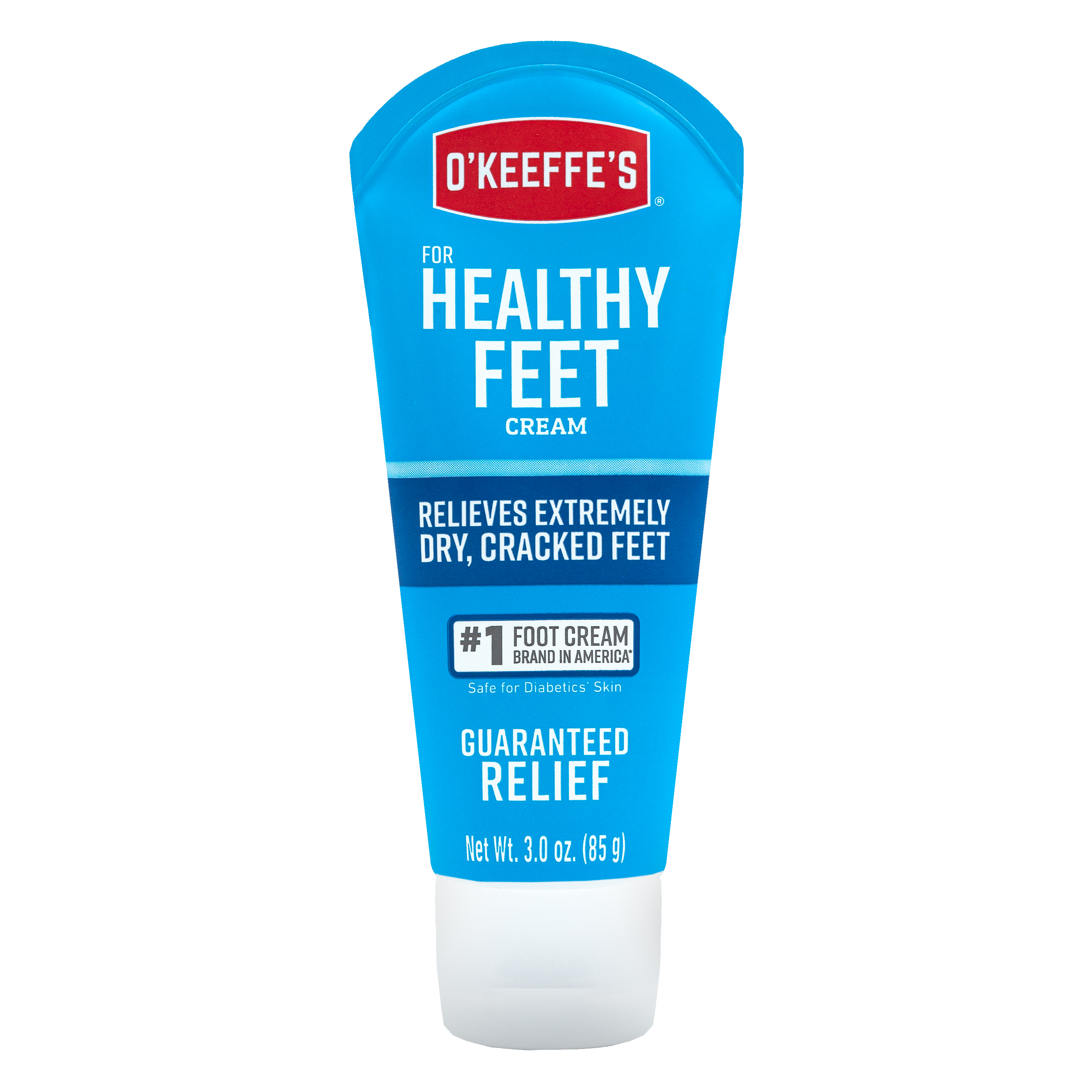 O'Keeffe's Healthy Feet Moisturizing Foot Cream for Dry and Cracked Skin, 3 Ounce, 85 Gram Tube O'Keeffe's