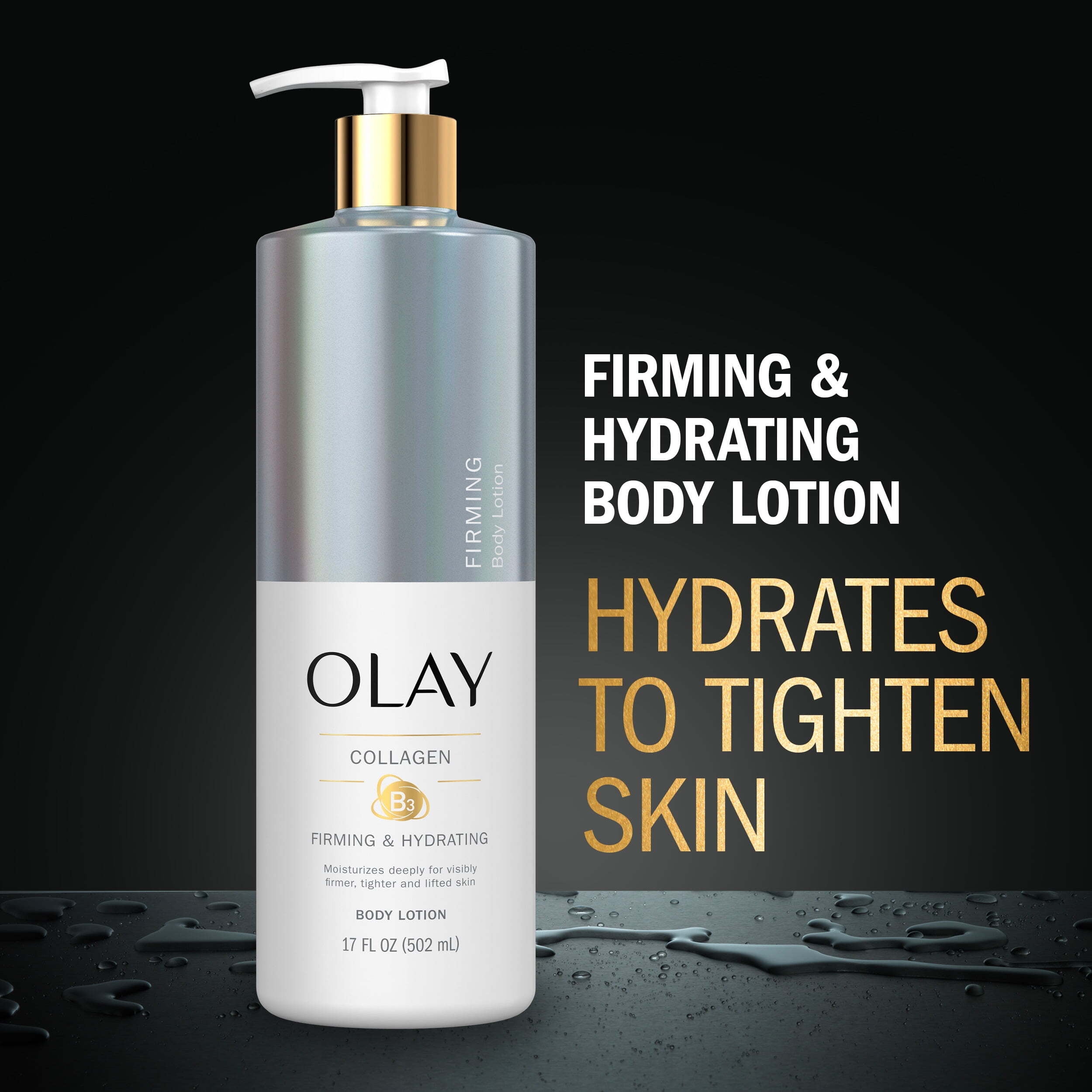 Olay Firming & Hydrating Body Lotion with Collagen, 17 fl oz Pump Olay