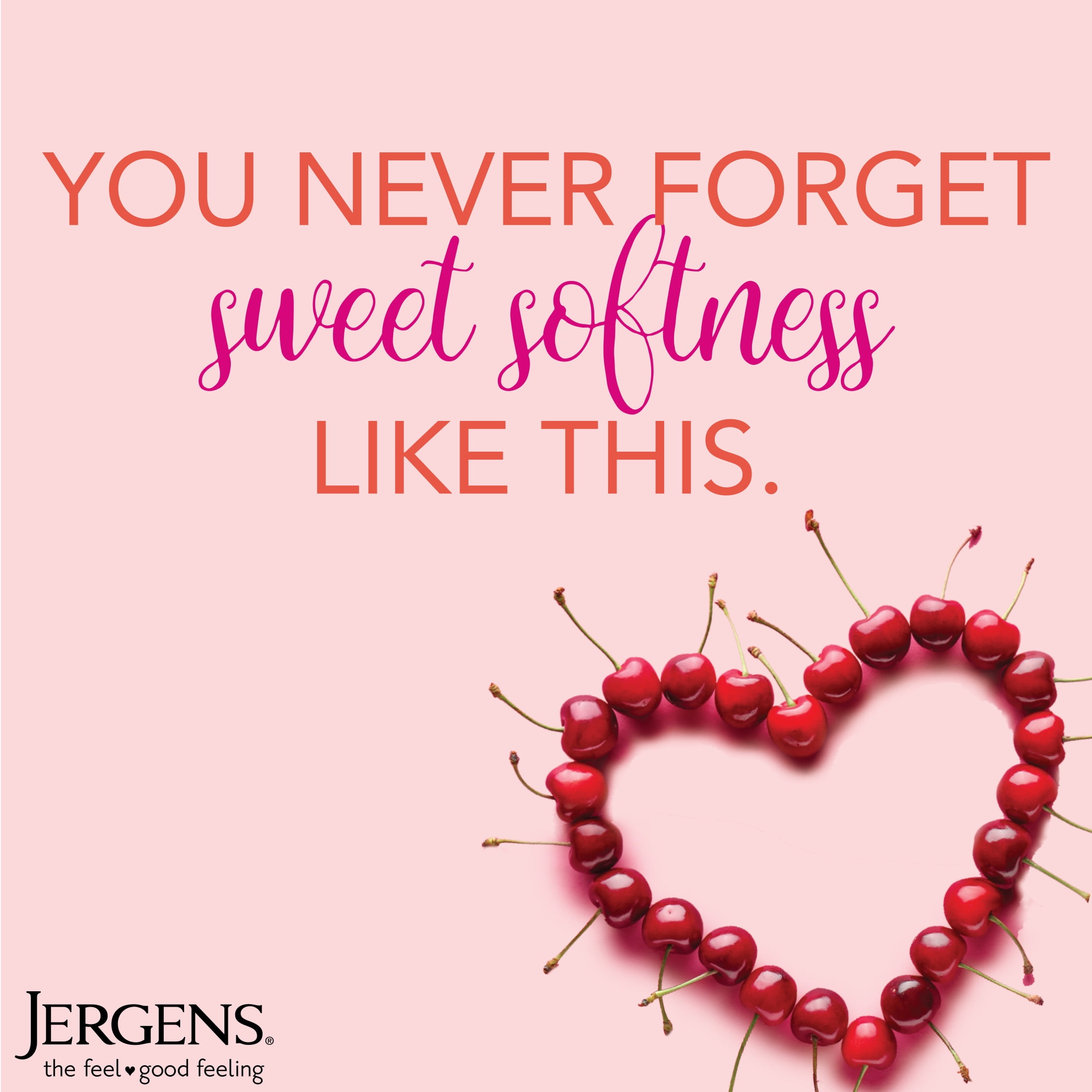 Jergens Original Scent with Cherry Almond Body Lotion for Dry Skin Body Moisturizer, 3 oz Jergens