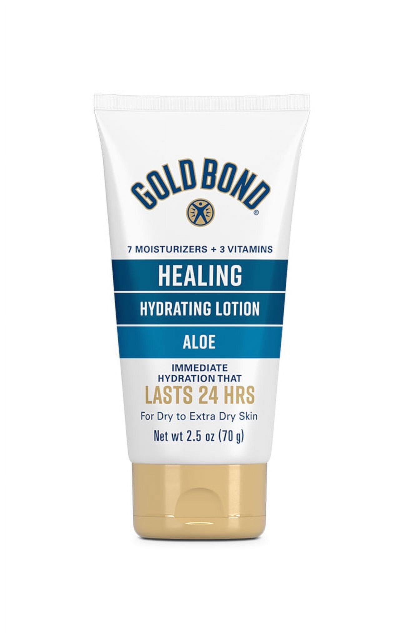 Gold Bond Healing Hydrating Lotion With Aloe, 24HR Hydration, 2.5 oz. Gold Bond