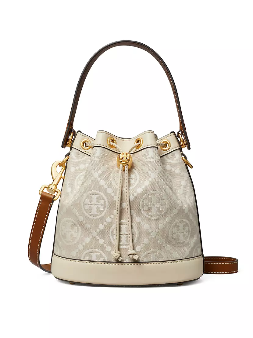 T Monogram Bucket Bag Tory Burch