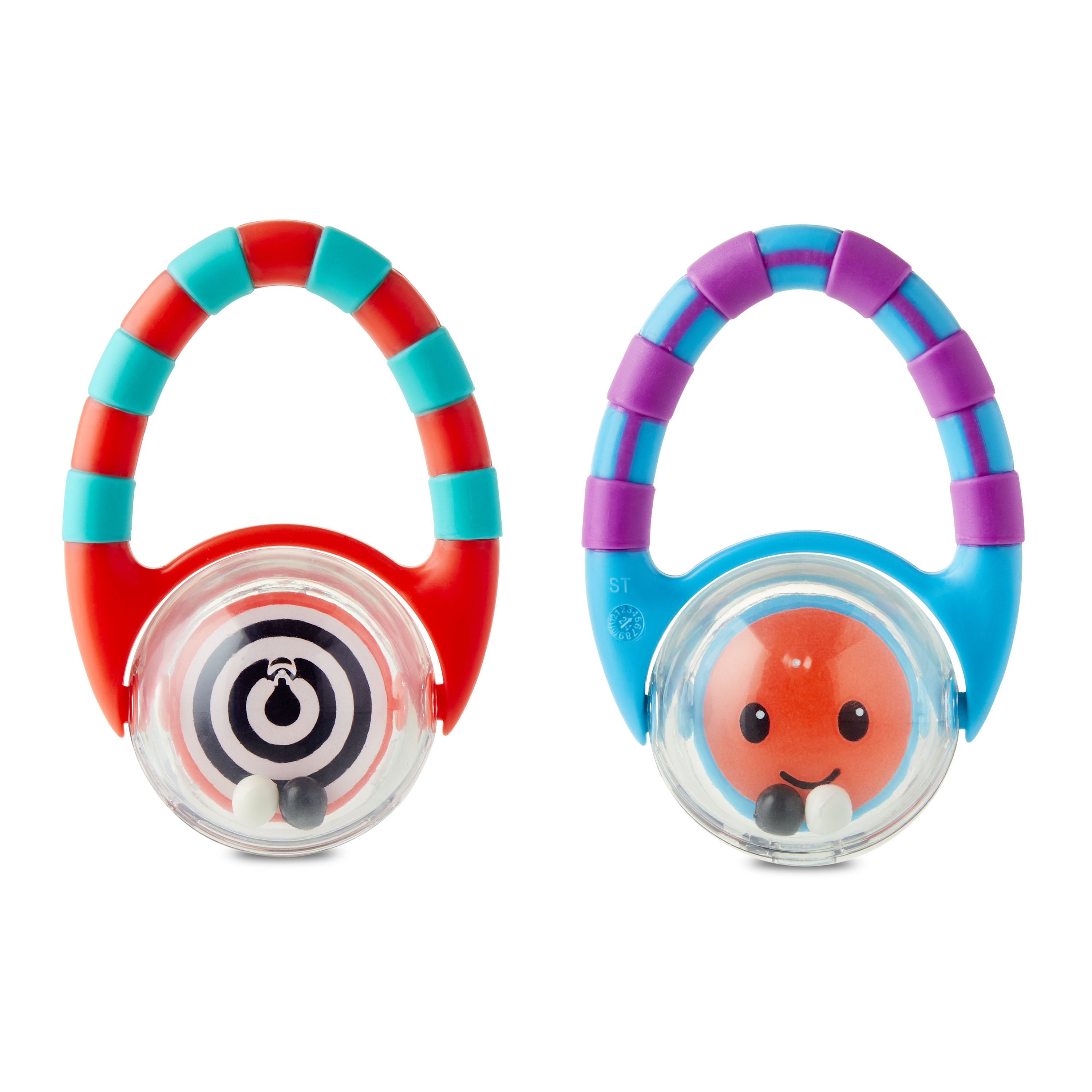 Spark Create Imagine Plastic Unisex Baby Rattles, 2 Count Spark Create Imagine