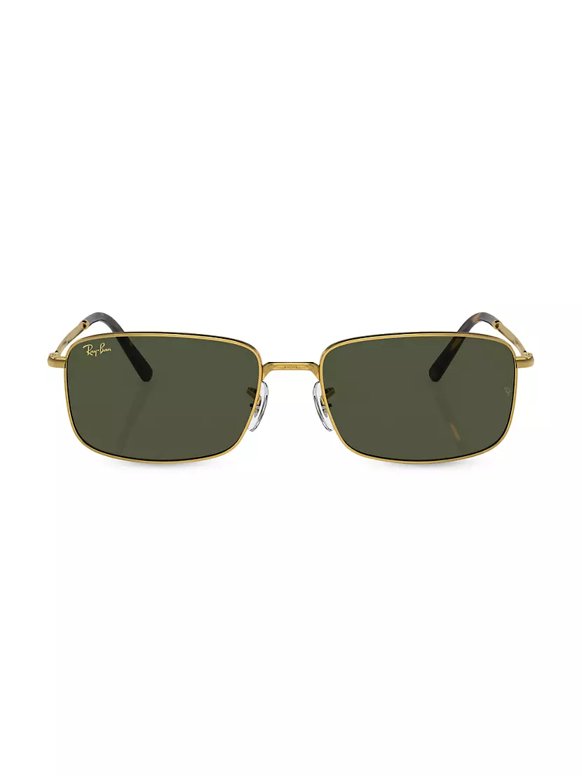 RB3717 Metal Rectangular Sunglasses Ray-Ban